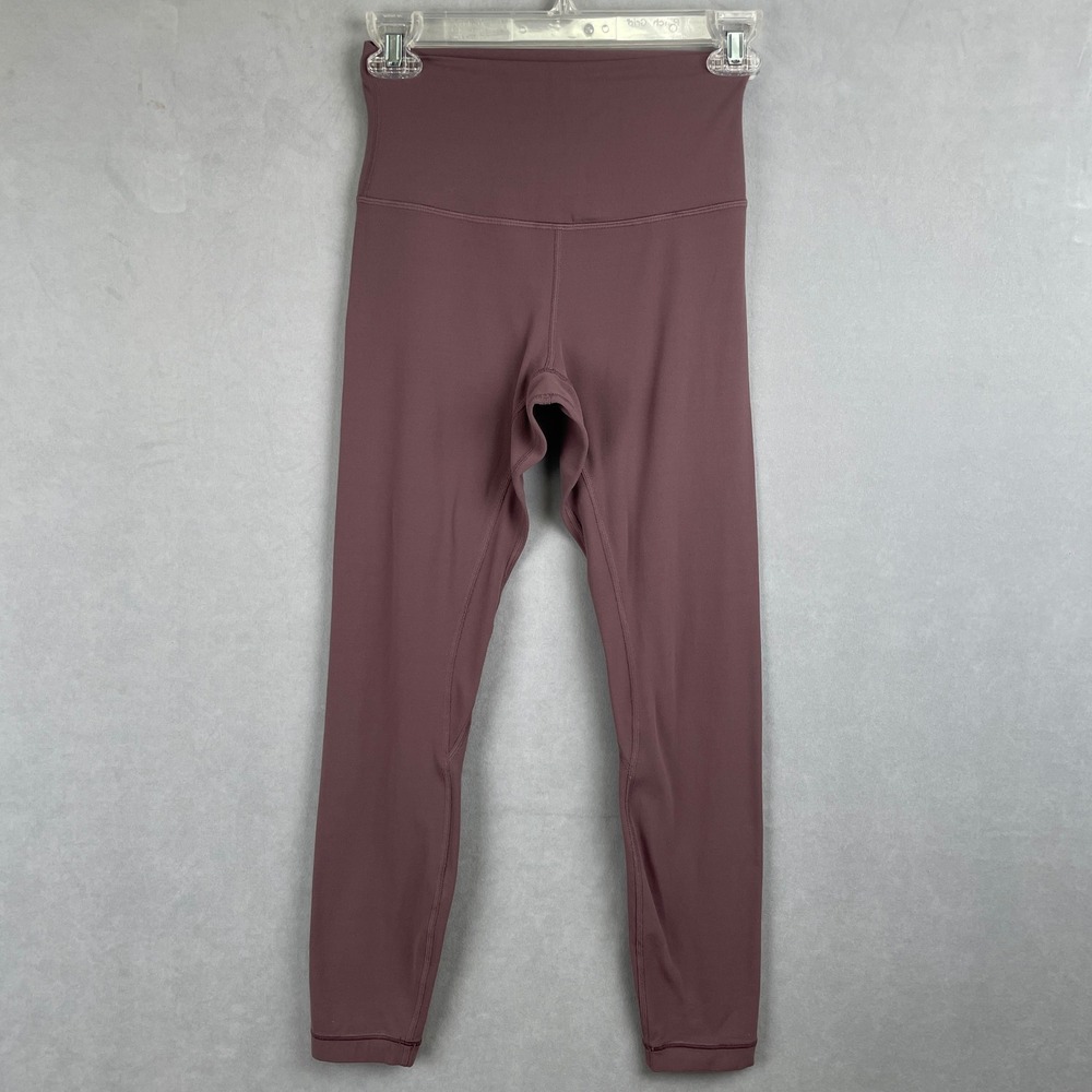 Lululemon Align High-Rise Yoga Gym Pant 25 in Nulu Leggings Plum Mauve LW5BEJS 4